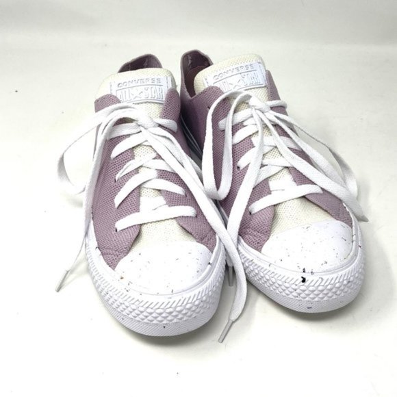 💖MEGA SALE💖Converse CTAS Shoes Women OX Knit Himalayan Salt White  171490C - Picture 5 of 10